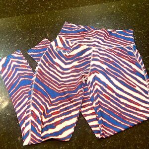 Buffalo Bills Zubaz leggings medium EUC size medium